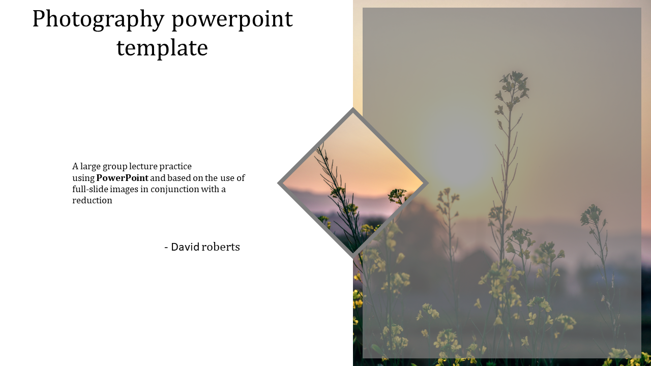 photography powerpoint template-photography powerpoint template
